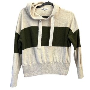 🔥 Price Drop 📉 Madewell Clairview Hoodie Sweater Colorblock - Medium